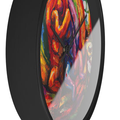 Randy - Gay Love Wall Clock