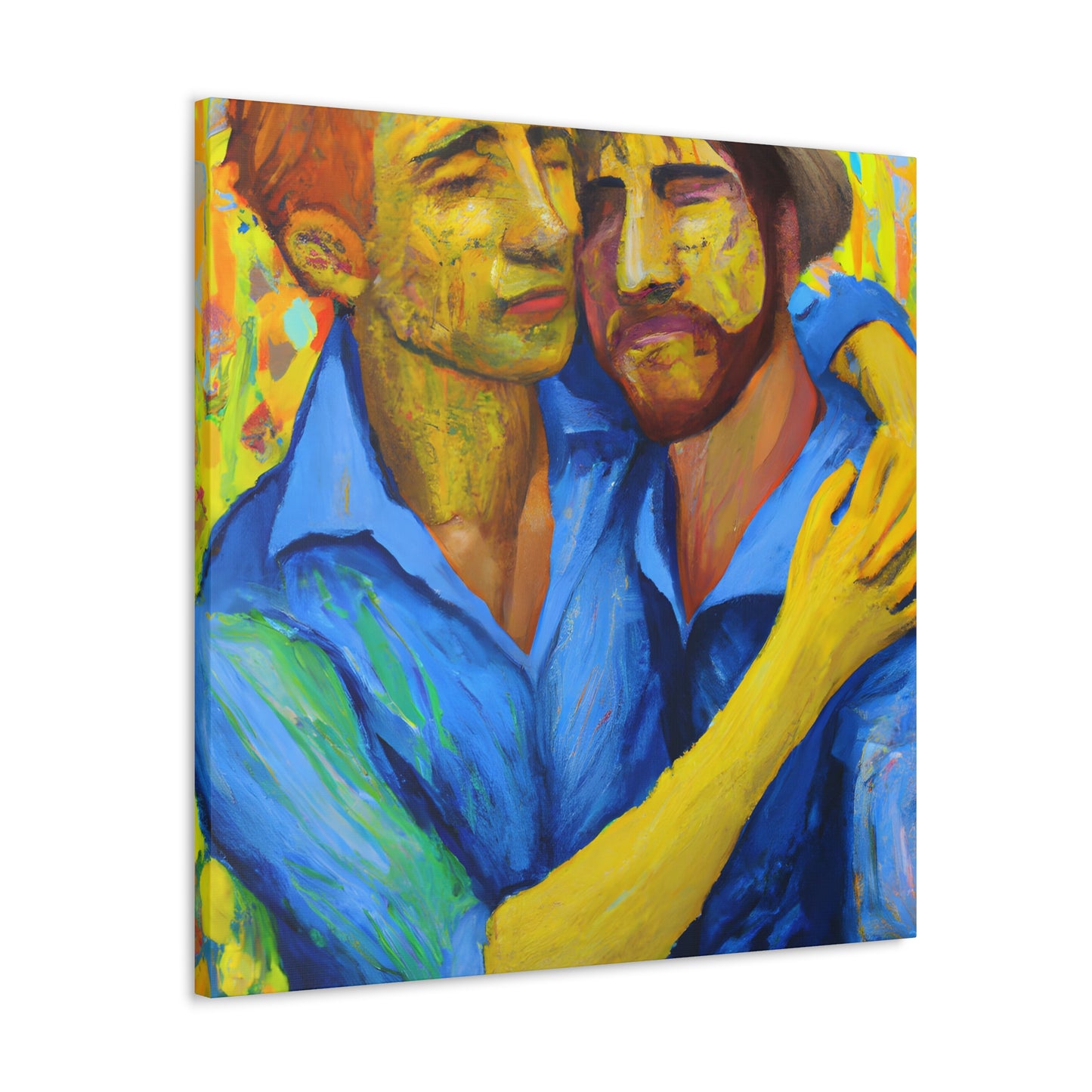 Hilberta - Gay Couple Wall Art
