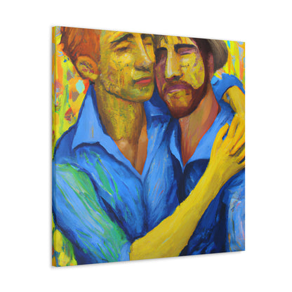 Hilberta - Gay Couple Wall Art