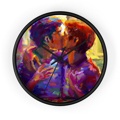 Nicko - Gay Love Wall Clock