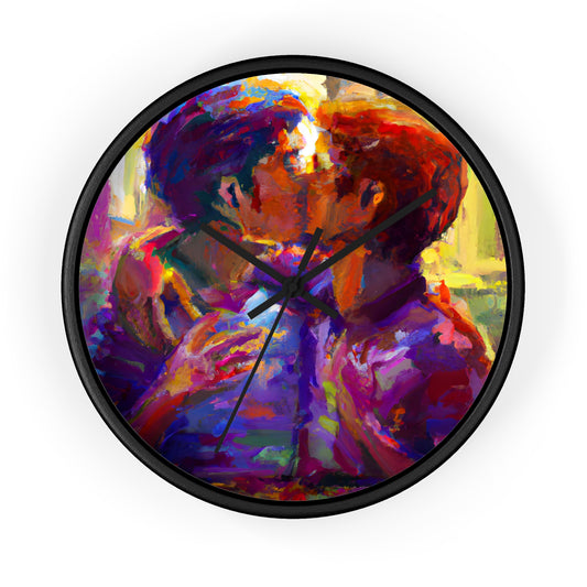 Nicko - Gay Love Wall Clock