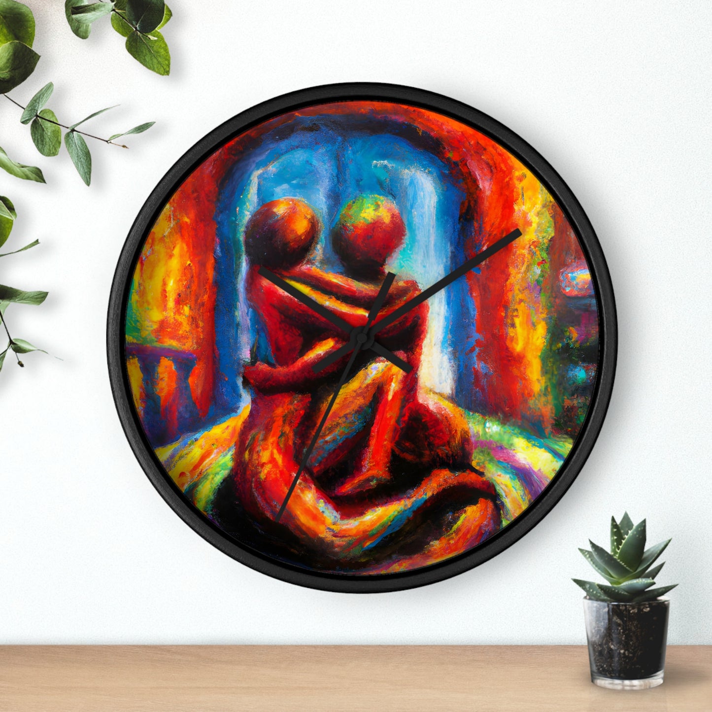 Tyler - Gay Love Wall Clock