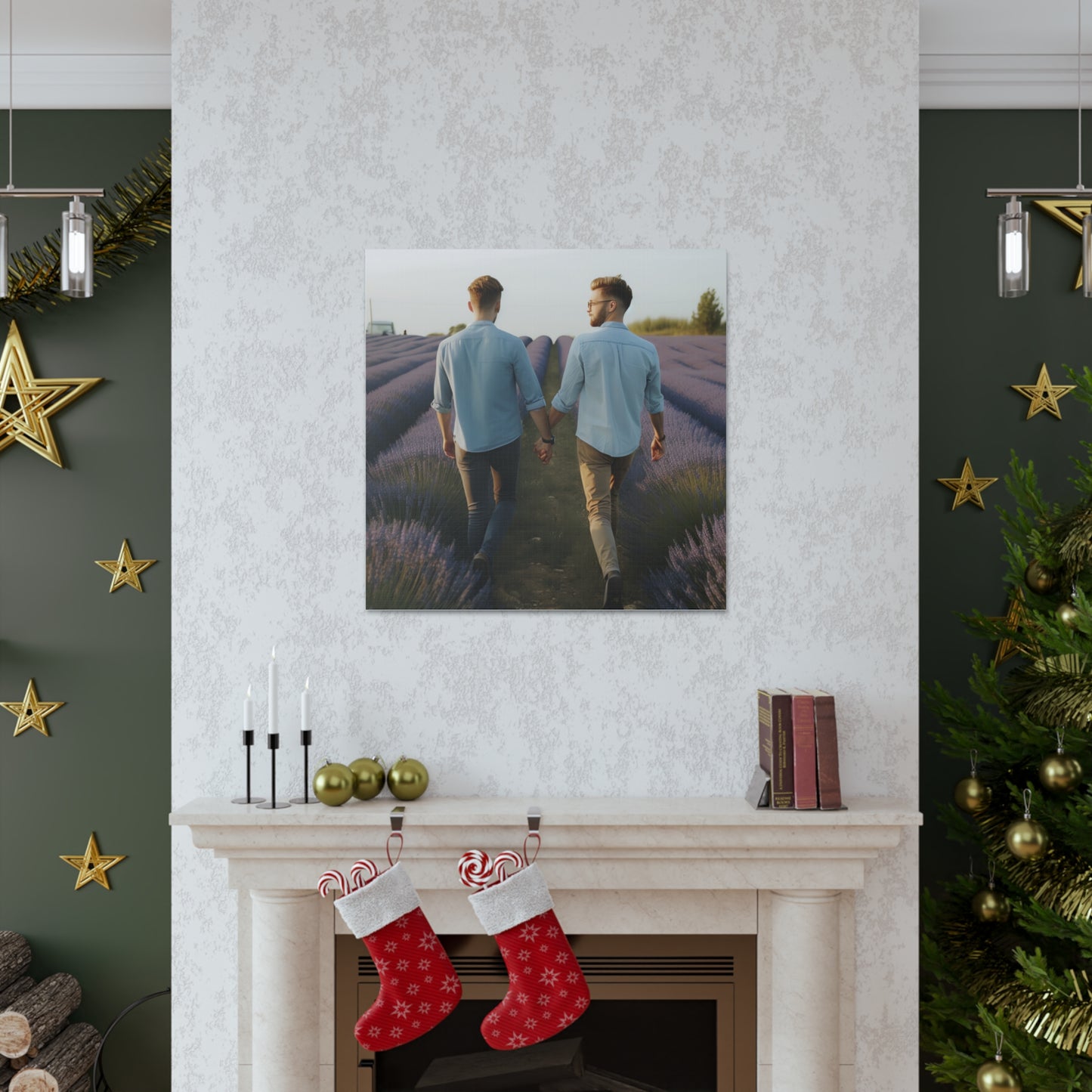 Daniel & Steven - Couple Canvas Art