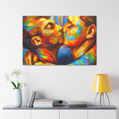 Dustin - Gay Love Canvas Art