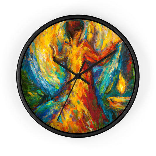 LeonardoDaVinci - Gay Hope Wall Clock