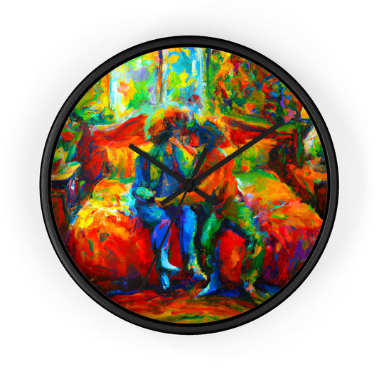 Jayden - Gay Love Wall Clock