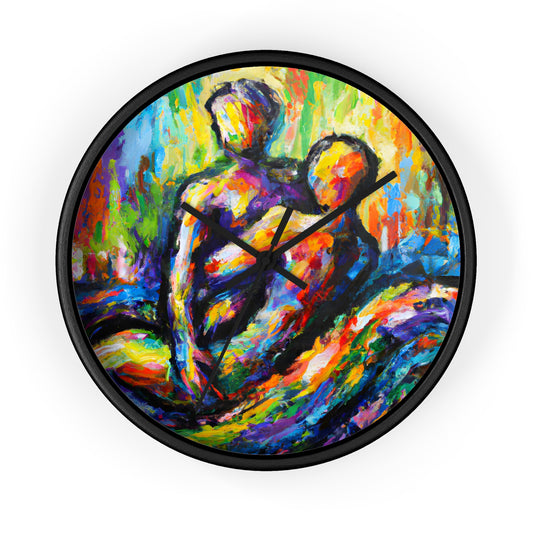 Zane - Gay Love Wall Clock