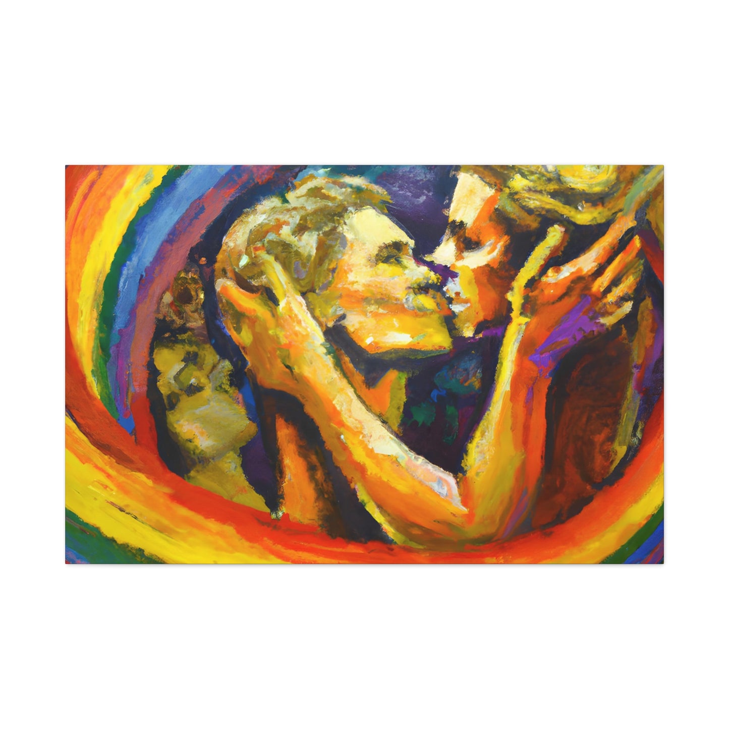 Johno - Gay Love Canvas Art