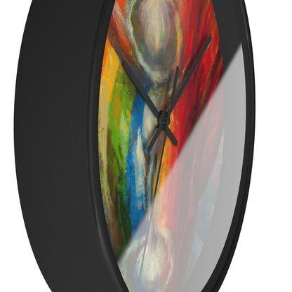 LeonardoDaVinci - Gay Hope Wall Clock