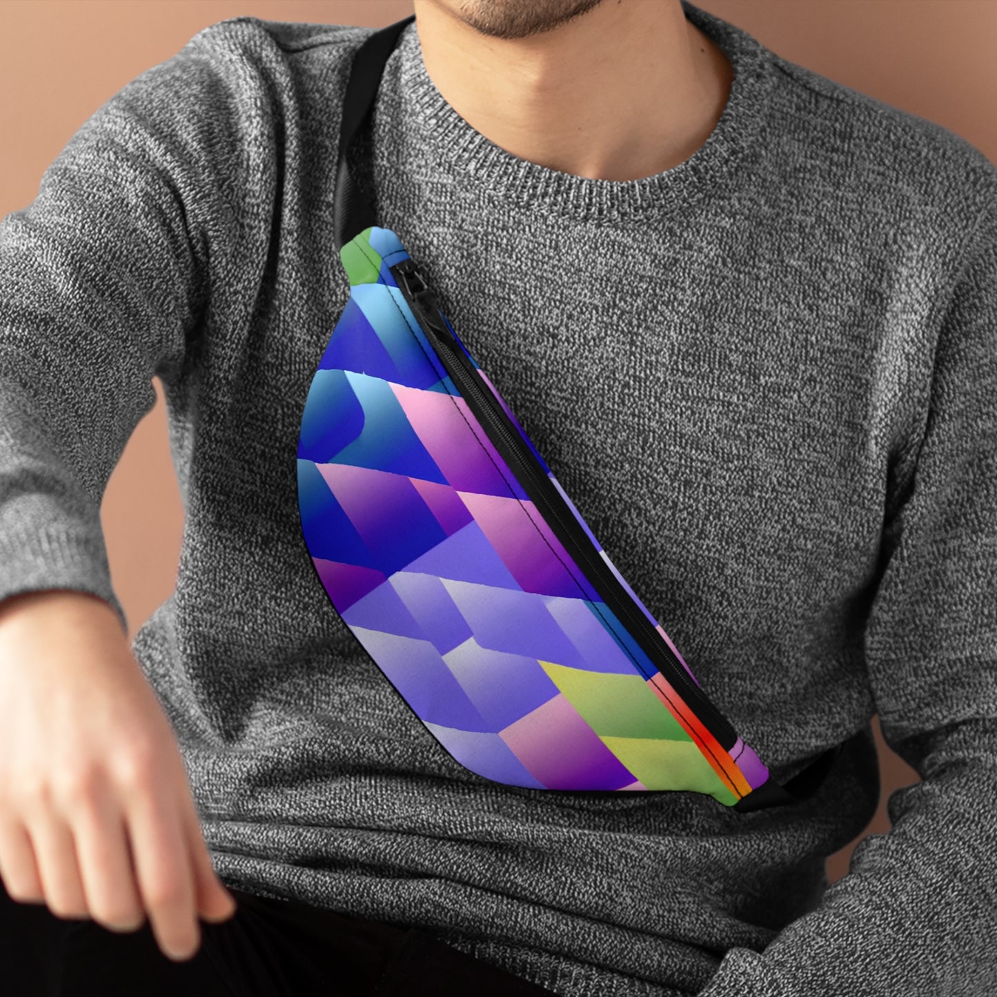 GlitzGlamGuru - Gay Pride Fanny Pack Belt Bag