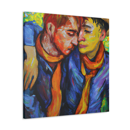 DeweyMasterpiece - Gay Couple Wall Art