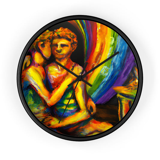Jett - Gay Love Wall Clock