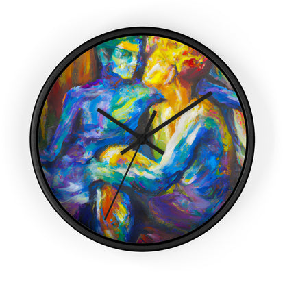 Trenton - Gay Love Wall Clock