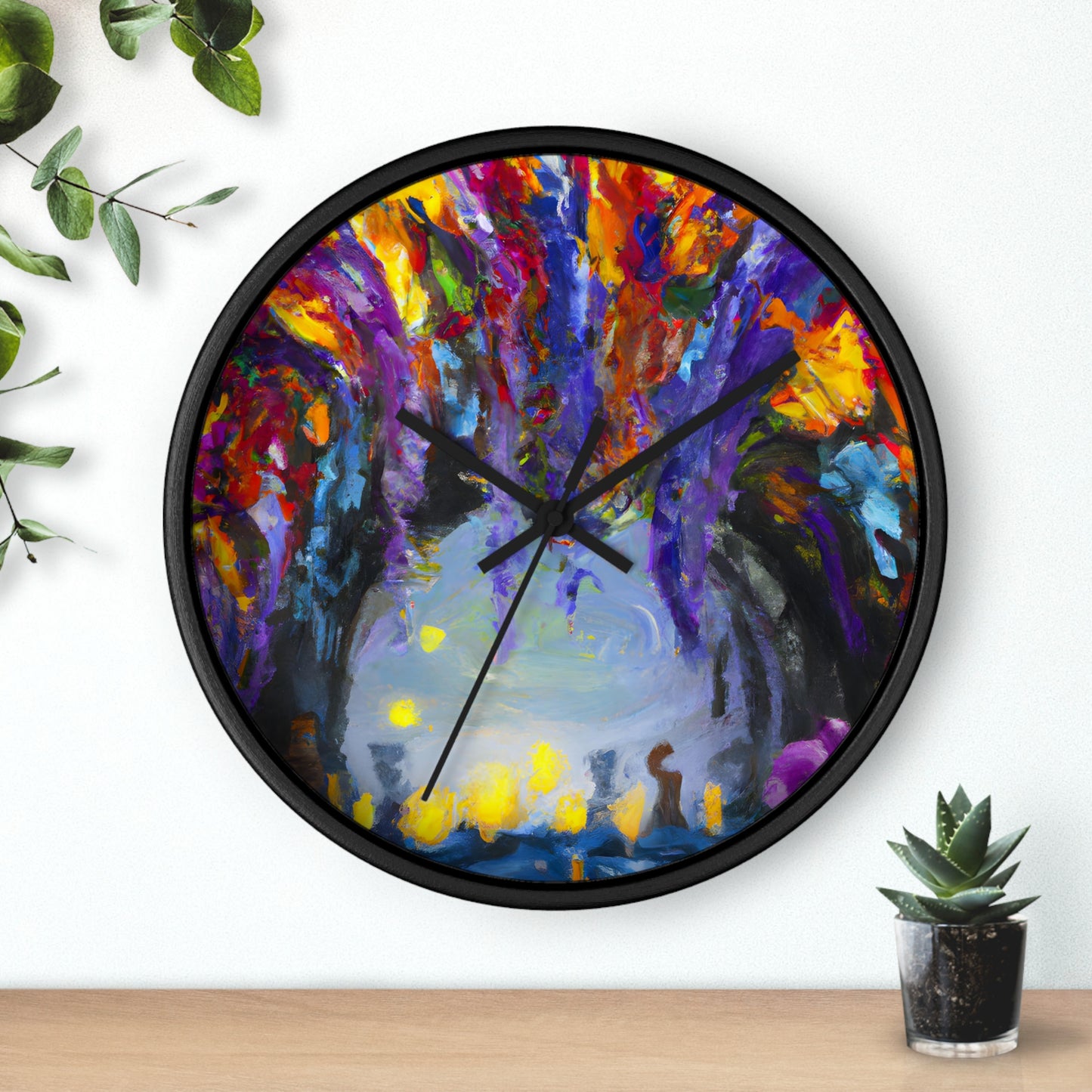 LeonardoDaVinci - Gay Hope Wall Clock