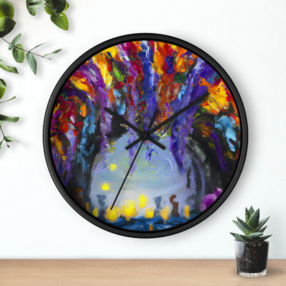 LeonardoDaVinci - Gay Hope Wall Clock