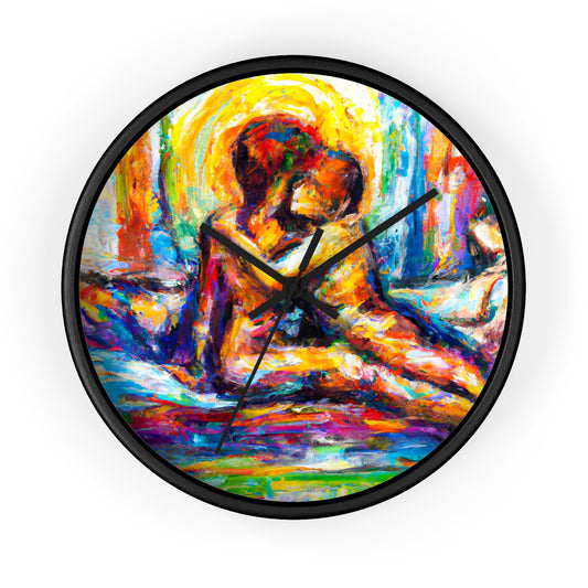 Randy - Gay Love Wall Clock