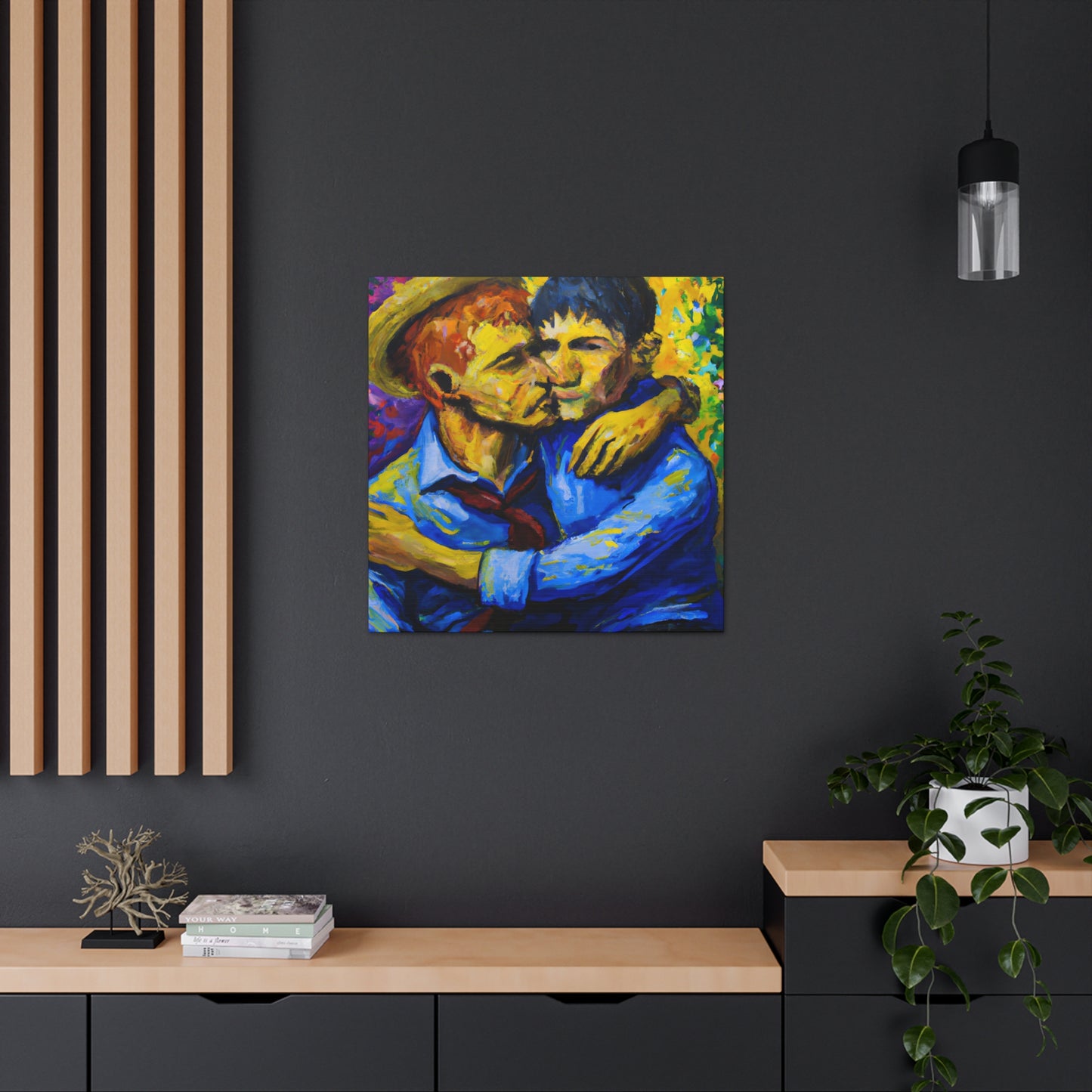 RadiantRembrandt - Gay Couple Wall Art