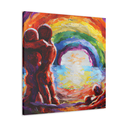 PineoArtist - Gay Couple Wall Art