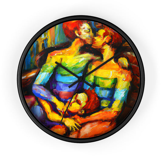 Jaxon - Gay Love Wall Clock
