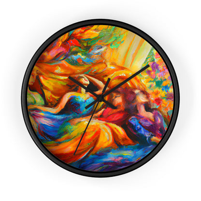 LeonardoDaVinci - Gay Hope Wall Clock