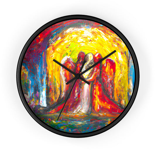 LeonardoVinci - Gay Hope Wall Clock