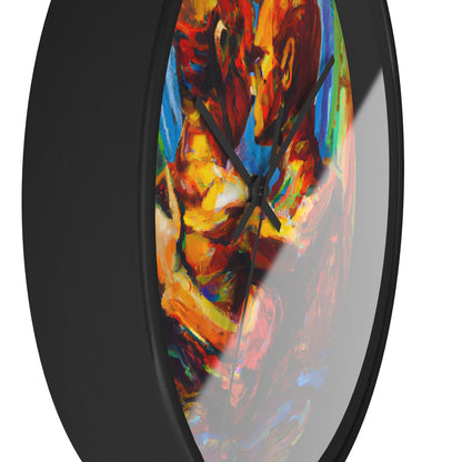 Lucas - Gay Love Wall Clock