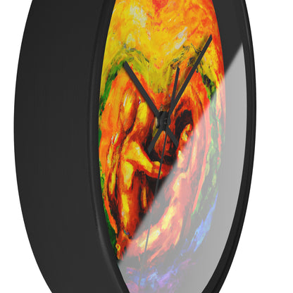 Eddy - Gay Love Wall Clock