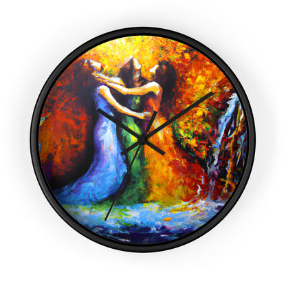 ClaudiaDaVinci - Gay Hope Wall Clock