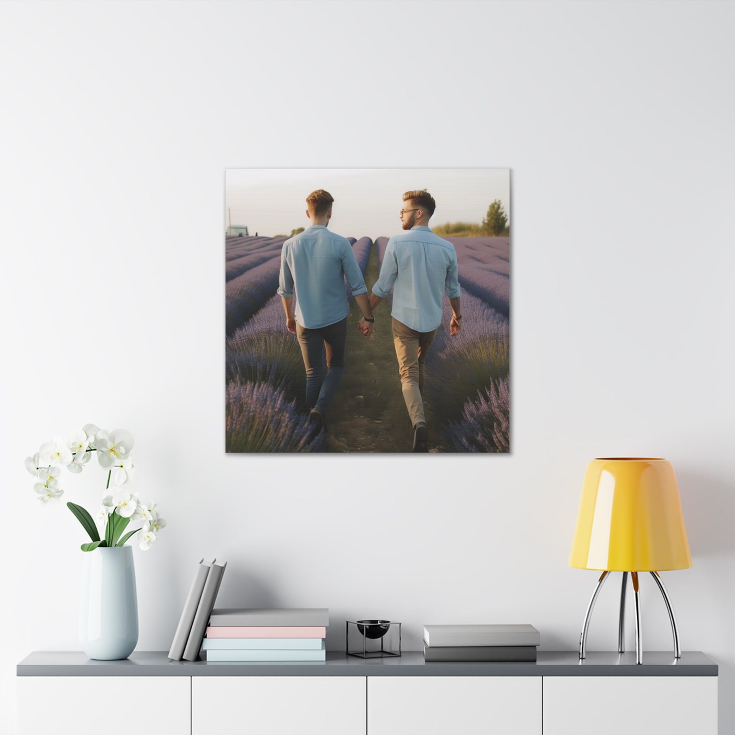 Daniel & Steven - Couple Canvas Art