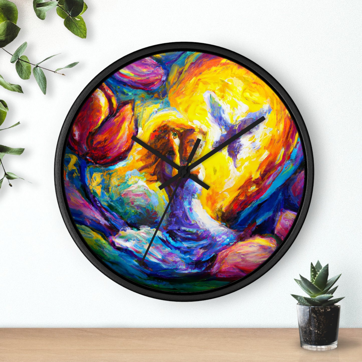 LeonardoDaVinci - Gay Hope Wall Clock