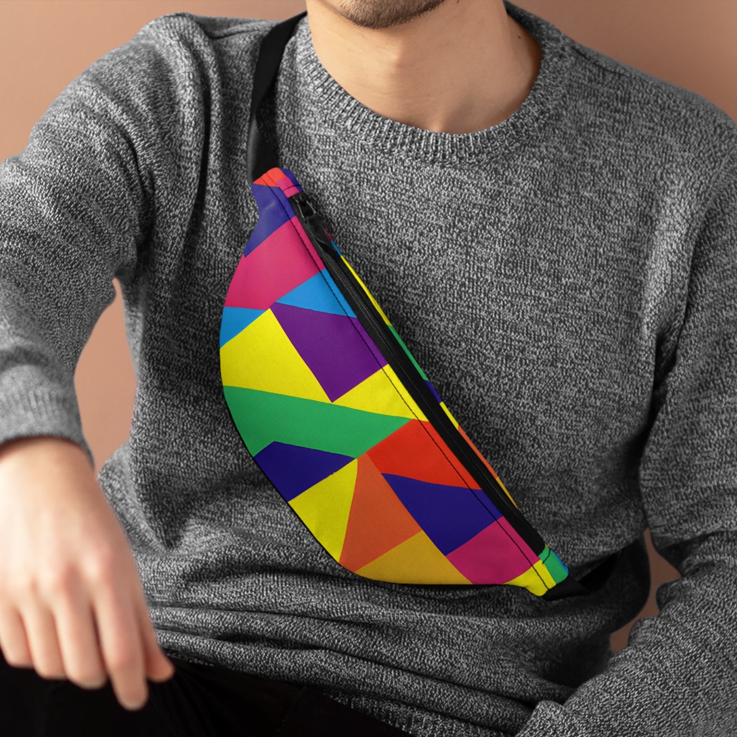 NeoDiscoGlitz - Gay Pride Fanny Pack Belt Bag