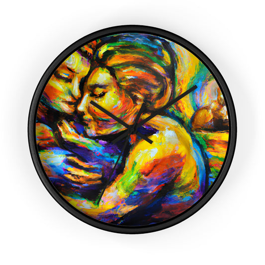 Tyler - Gay Love Wall Clock