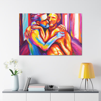 Marshall - Gay Love Canvas Art