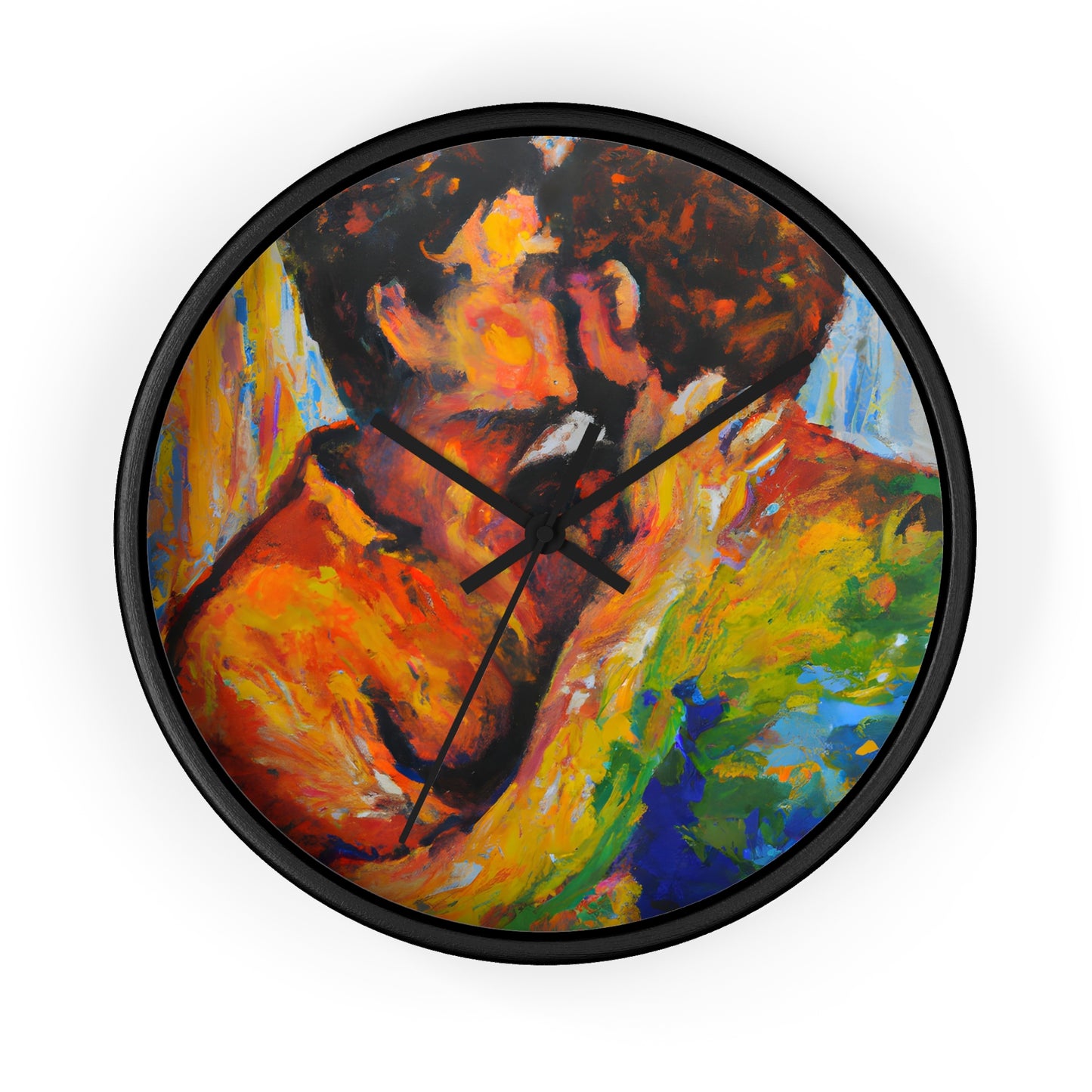 Julien - Gay Love Wall Clock