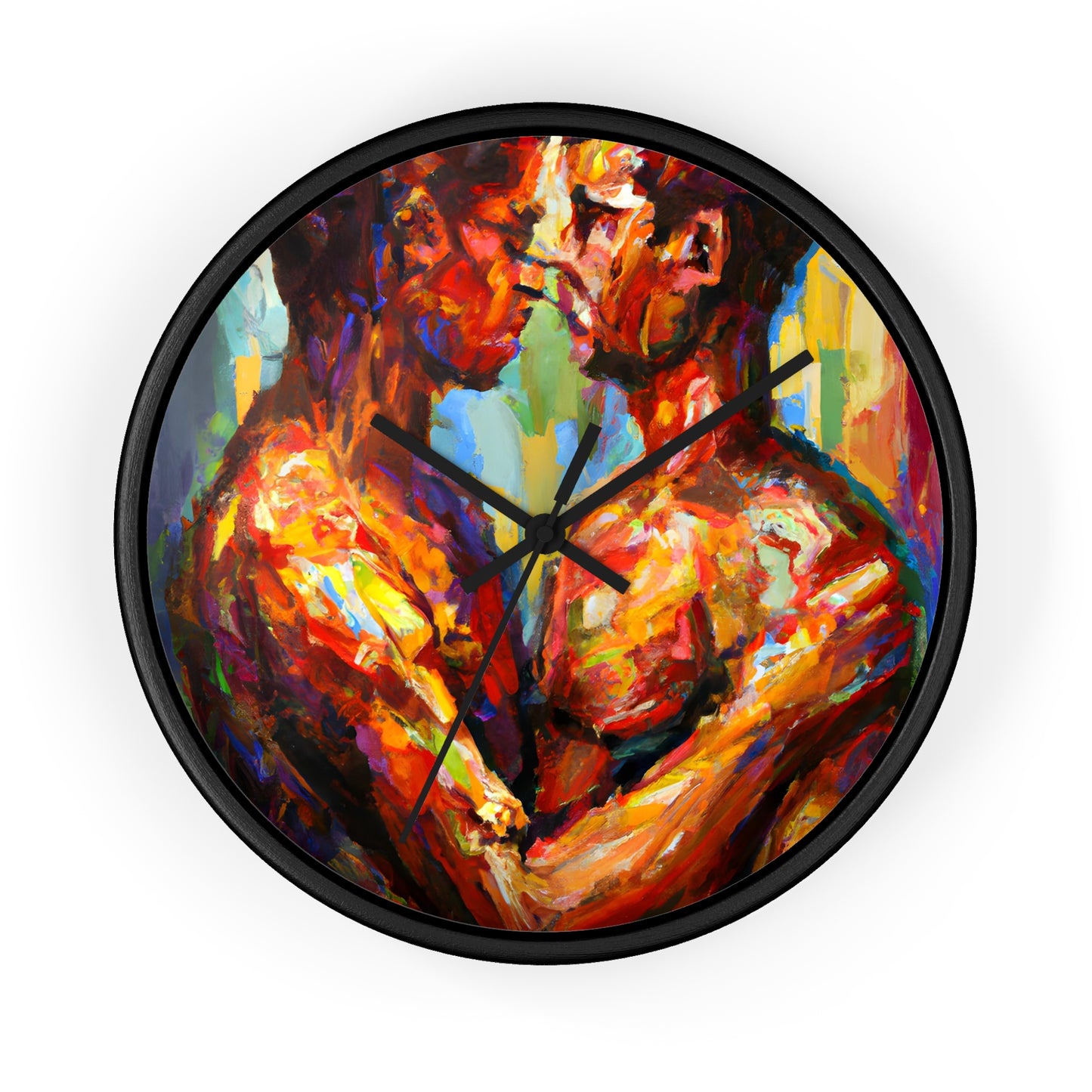 Kyle - Gay Love Wall Clock