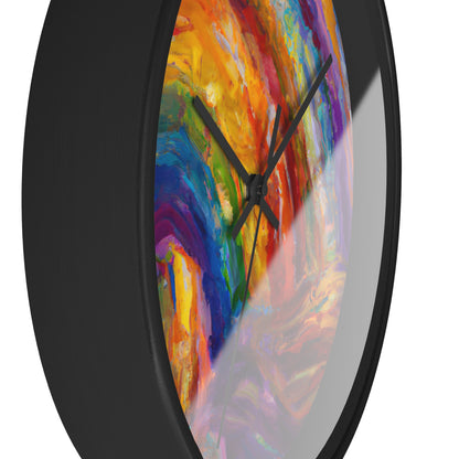 LeonardoDaVinci - Gay Hope Wall Clock