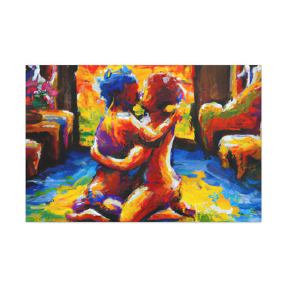 TroyJ - Gay Love Canvas Art