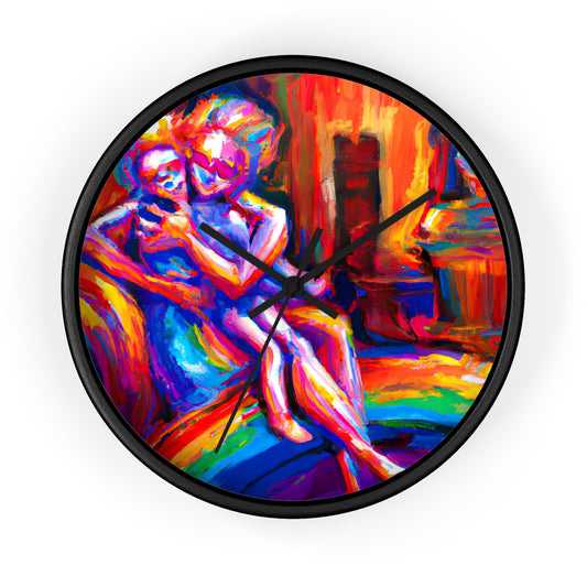 Brandon - Gay Love Wall Clock