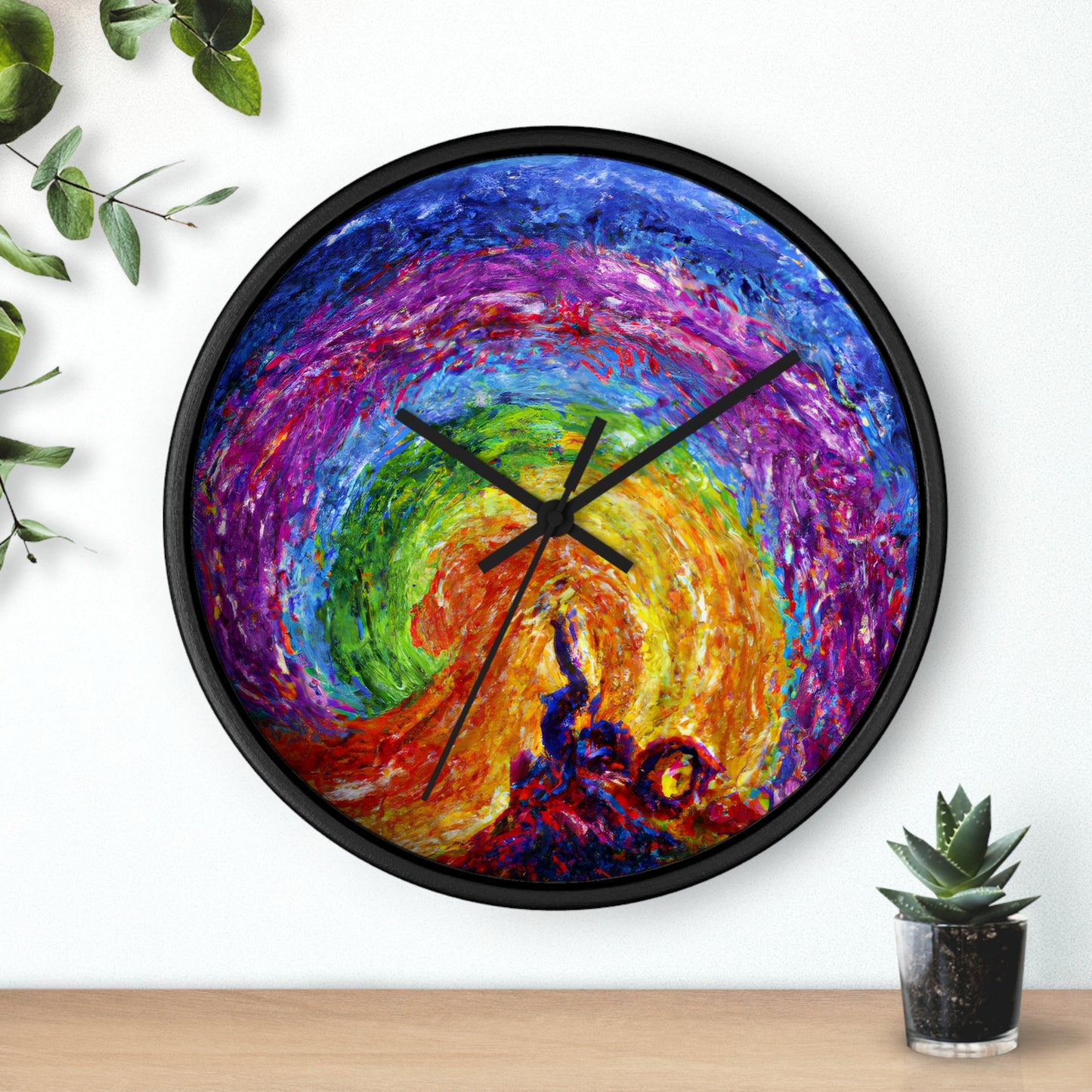 Leonanzo - Gay Hope Wall Clock