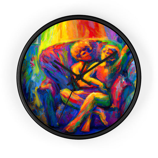 Chaz - Gay Love Wall Clock