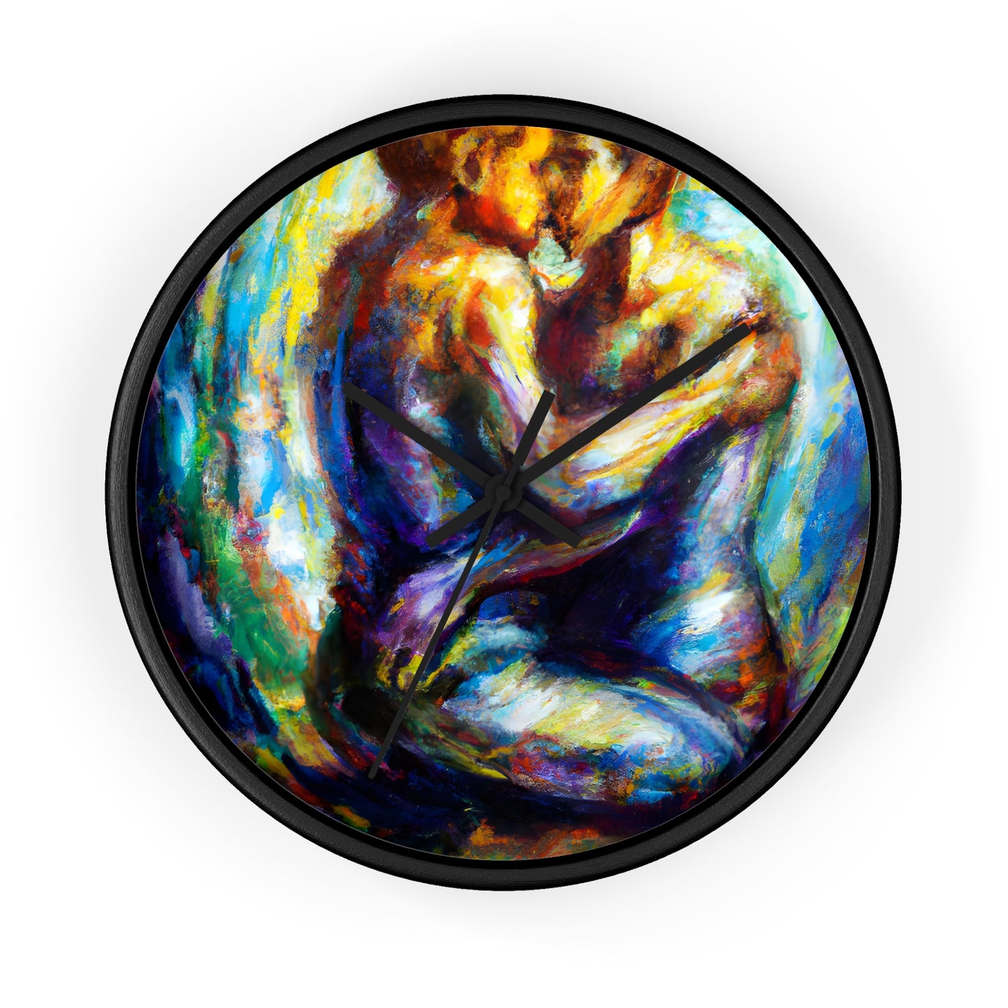 Caleb - Gay Love Wall Clock