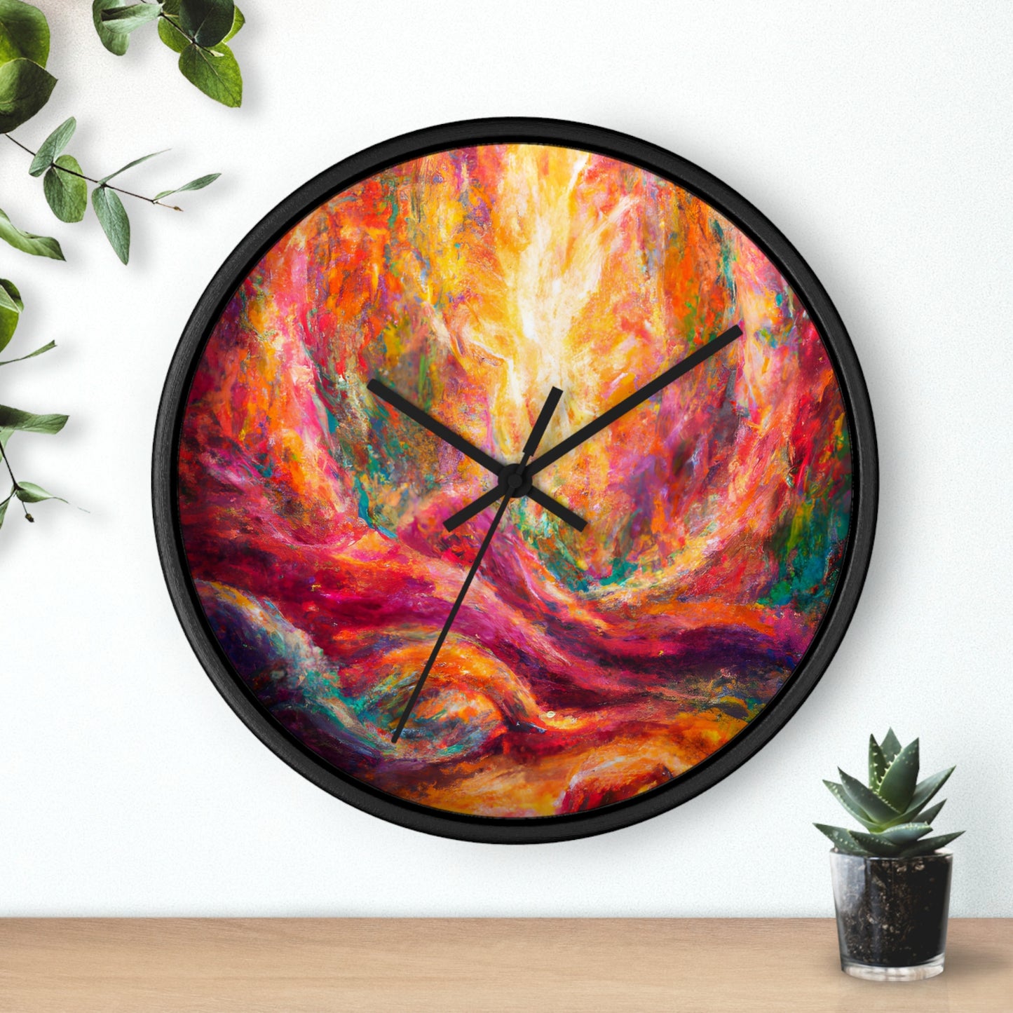 LeonardoDaVinci - Gay Hope Wall Clock