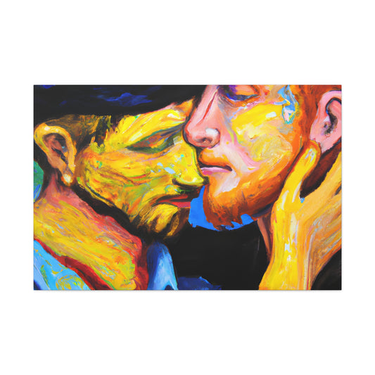 Lunarista - Gay Couple Wall Art