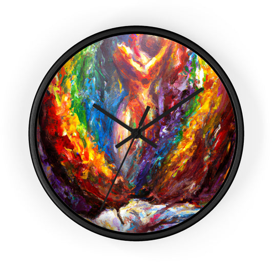 Perugino - Gay Hope Wall Clock