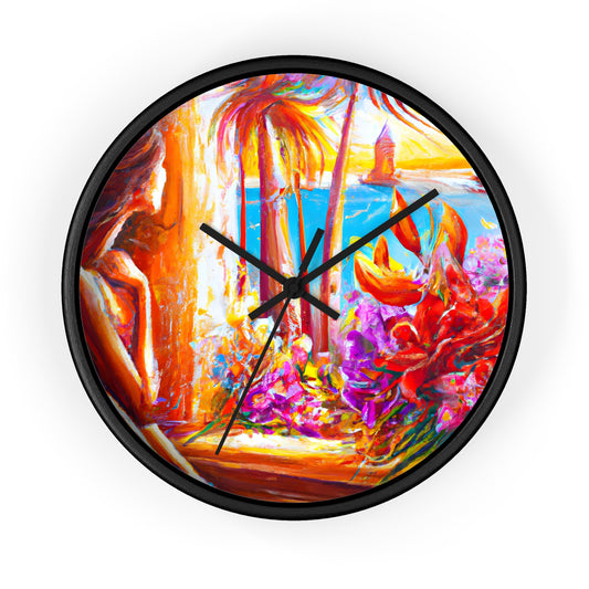 LeonardoVinci - Gay Hope Wall Clock