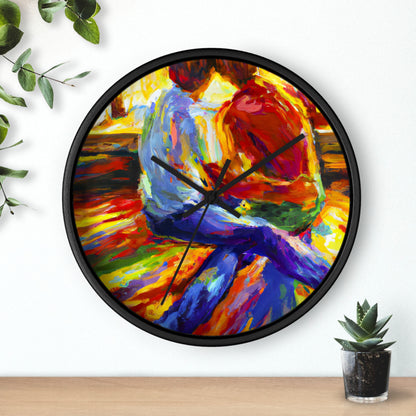 Logan - Gay Love Wall Clock