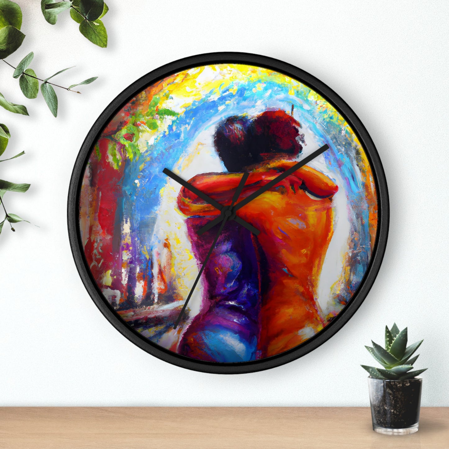 DevinDazzle - Gay Love Wall Clock