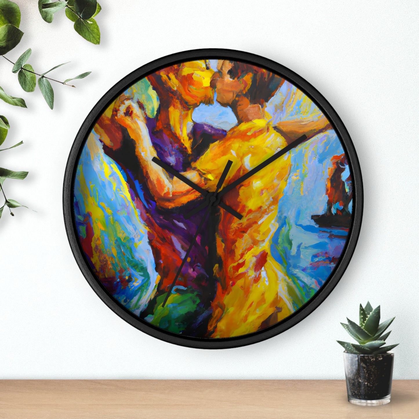 Randy - Gay Love Wall Clock
