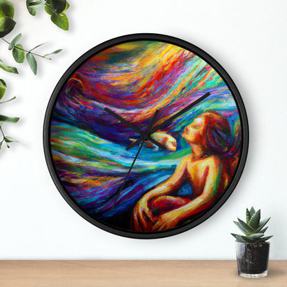 LeonardoDaVinci - Gay Hope Wall Clock