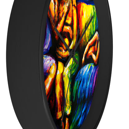 Clayton - Gay Love Wall Clock